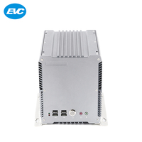 PC Mini Box Kontrol Industri Intel Core I5 CPU 4GB RAM Sistem Linux/Win XP/7/8/10 Komputer Embedded Tanpa Kipas Berbahan Aluminium Alloy