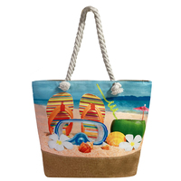 2024 été plage sac fourre-tout ensemble avec pantoufles lunettes de soleil serviettes serviettes de bain bouteille d'eau AllinOne plage accessoires