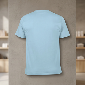 Camiseta Deportiva Personalizada Unisex, 100% Algodón Teñido en Hilo, 180g, Corte Holgado, Diseño Liso, Impresión Digital - Product Image 3