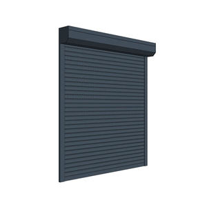 Haute qualité en plein air parasol en aluminium fenêtre électrique coupe-vent volet roulant - Product Image 4