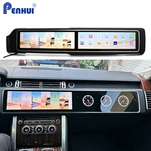 Penhui pour Land Rover Range Rover Vogue L405 & Sport L494 2013-2017 Double écran 15,5 pouces Lecteur DVD radio Android pour voiture <span class=keywords><strong>Audio</strong></span> - Product Image 1