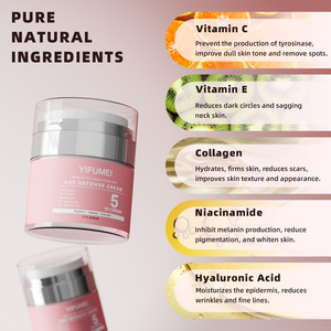 Crema Facial Hidratante y Blanqueadora Antienvejecimiento con Colágeno de Marca Privada con Efectos Iluminadores y Reafirmantes para Todo Tipo de Piel - Product Image 4