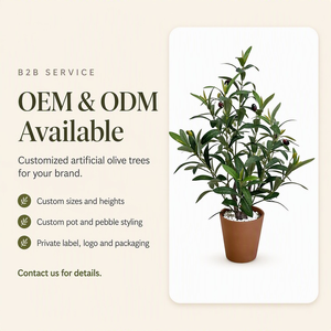 <span class=keywords><strong>Olivier</strong></span> artificiel réaliste <span class=keywords><strong>en</strong></span> <span class=keywords><strong>pot</strong></span> avec fruits, plante d'<span class=keywords><strong>olivier</strong></span> artificielle pour décoration intérieure de villa et d'hôtel - Product Image 3