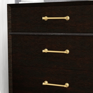 Maniglie per Mobili in Ottone Massiccio Stile Francese Vintage per Armadi e Cassetti Hardware Classico Americano - Product Image 5
