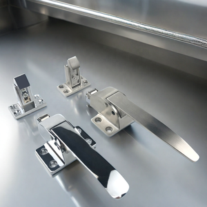 มือจับประตูเตาอบสเตนเลสสตีลขนาด6นิ้วปรับระดับได้พร้อมช่องแช่แข็งห้องเย็นทำจากโลหะผสมสังกะสี - Product Image 1