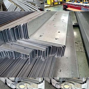 Acier doux du fabricant/galvanisé Z Purlins Z barres en aluminium en forme de <span class=keywords><strong>canal</strong></span> Zinc acier structurel-soudage par flexion ASTM offert - Product Image 5