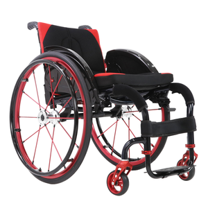 Silla de Ruedas Deportiva de Ocio Manual Autopropulsada de Aleación de Aluminio Ligera para Entrenamiento, 11 kg, Capacidad de 136 kg - Product Image 2