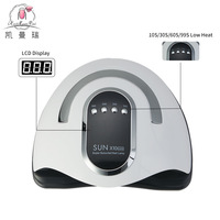 Lampe à ongles intelligente pour la maison, séchage rapide du vernis gel, appareil de photothérapie, 280W haute puissance, portable et rechargeable