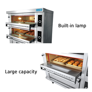 Vente d'usine 3 ponts 6 plateaux équipement de boulangerie sur l'offre cuisson du pain électrique <span class=keywords><strong>acheter</strong></span> des machines de four à rôtissoire pizza gâteau vente d'usine - Product Image 3