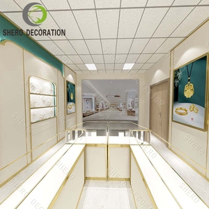 Vitrine de présentation de bijoux sur mesure, design moderne pour magasin de bijouterie - Product Image 4