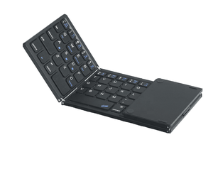 Trong Kho Có Thể Gập Lại <span class=keywords><strong>Touchpad</strong></span> Cắt Kéo Chúng Tôi Bố Trí Mini Có Thể Sạc Lại Bt Bàn Phím Không Dây Cho Máy Tính Xách Tay Điện Thoại & Máy Tính Bảng - Product Image 1