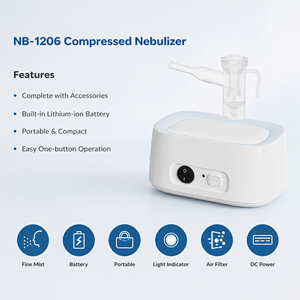Nebulizador de Pistón de Alta Calidad con Gran Volumen de Vaporización y Atomización Fina para una Terapia de Aerosol Eficaz - Product Image 3