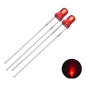 LXR-CP Top quality Dip LED Diode 3mm 5mm Red Color Diffused LED Lamp Light