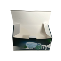 Boîte cadeau en carton écologique haut de gamme, personnalisée et imperméable, pour masques médicaux/produits jetables, fermeture magnétique