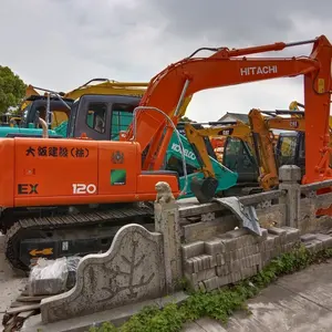 2024 year new arrived used excavator Crawler machine hitachi EX120-3 good price hot sale in shanghai