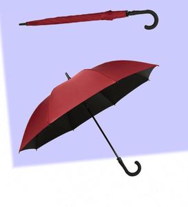 Parapluie à long manche en polyester durable, couleurs assorties, imprimé UV, couleurs vives pour promotions en extérieur - Marque de haute qualité - Product Image 3
