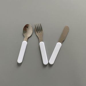 Ustensiles de sublimation pour enfants : couteau, fourchette et cuillère en acier inoxydable imprimable pour adultes, sans BPA, pour transfert thermique - Product Image 4