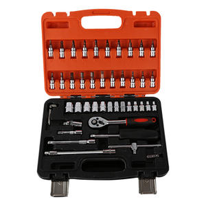 Lanbaolu Socket Wrench Set <b>1</b>/<b>2</b> In Metric Chromium Vanadium Steel <b>Ratchet</b> Tool For Auto Repair Mechanic Use - Product Image 2