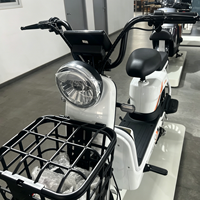 Moto électrique MEDIDO 500W 48V avec longue autonomie de la batterie, capacité de charge de 150 kg, vitesse maximale de moins de 40 km/h