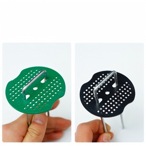 Clous de fixation en acier galvanisé en U, anti-rouille, pour fixer les bâches anti-mauvaises herbes et les toiles de paillage - Product Image 6