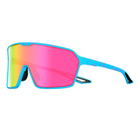 Lunettes de soleil sportives à verres polarisés miroir, lunettes de cyclisme, protection UV400, lunettes de pickleball, lunettes de sécurité OEM, vente en gros, personnalisables