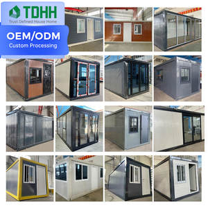 Maison conteneur préfabriquée, maison modulaire, espace multifonctionnel : bureau, hébergement, réunion et exposition, <span class=keywords><strong>service</strong></span> tout-en-un - Product Image 5