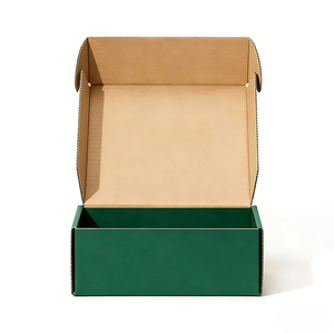 Customizable Color Size Eco-Friendly Biodegradable Recyclable Kraft Corrugated Shipping <b>Box</b> Single-Sided/Double-Sided Printing - Product Image 1