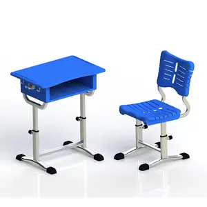 YJ Ergonomic Primary School Adjustable Classroom Desk Furniture Desks For Schools