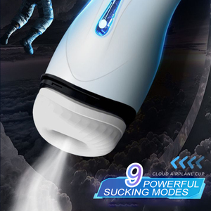 지능형 난방 기능 12가지 진동 모드 터치 스크린 인공 음성 상호 작용 전기 진동 남성용 자위기구 - Product Image 3