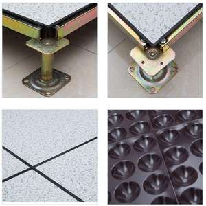 Suelo Técnico Elevado Antiestático de Diseño <span class=keywords><strong>Industrial</strong></span> Moderno con Núcleo de Madera y Revestimiento HPL para Centros de Datos - Product Image 6