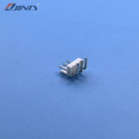 Connecteur VH-3AWG pour carte PCB, broches coudées, laiton étamé, pas de 3,96 mm, 1x3P, insertion à angle droit, 3P, 7A 250V