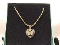 Collier en acier inoxydable plaqué or avec pendentif papillon diamant rose, design classique de dessin animé, pour femmes et hommes