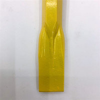 Ciseau à mortaiser plat hexagonal jaune Reeke 17*280mm pour la maçonnerie et la construction en acier