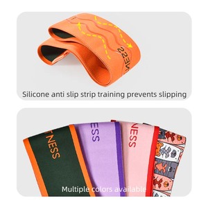 Alta calidad melocotón cadera bucle pierna fitness entrenamiento bucle banda elástica banda de tensión yoga sentadillas banda de resistencia - Product Image 4