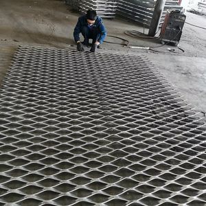 מחיר נמוך יותר לוחות מתכת דקורטיביים רשת יהלומים אלומיניום דקורטיביים רשת מורחבת למכירה - Product Image 5