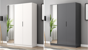 Meubles de chambre à coucher de style simple à prix d'usine en Chine, armoire moderne personnalisée - Product Image 4