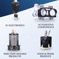 BMC-3B13[H]/S Pince souple pneumatique à trois doigts, mâchoire souple, ventouse robotique sans marquage