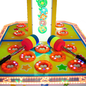 Guangzhou Factory <span class=keywords><strong>Venta</strong></span> barata <span class=keywords><strong>de</strong></span> monedas Operación Whack-a-mole Arcade Bill Aceptación Whack-a-mole Arcade Game Machine - Product Image 5