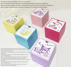 Cajón Fácil de Sacar con Esquinas Redondeadas, Organizador de Madera Personalizado, Almacenamiento Apilable, Caja de Cajones Transparente - Product Image 4