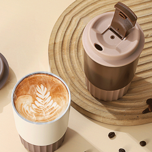 แก้วกาแฟสแตนเลสทรงแปดเหลี่ยมดีไซน์มินิมอล เก็บความร้อนและความเย็นได้ดี เหมาะสำหรับการเดินทาง สำนักงาน และการใช้งานในชีวิตประจำวัน - Product Image 4