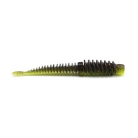 Leurre souple artificiel Lead Head Swimbait avec queue en forme d'aiguille, leurre insecte dansant pour le bar
