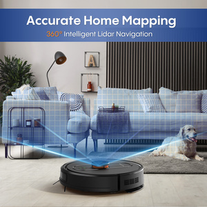 Aspiradora Robot Bagotte con Autovaciado, para Polvo y Líquidos, con Batería, para Limpieza de Pisos - Product Image 4