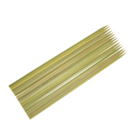 Brochettes jetables en bambou naturel de 30 cm pour brochettes de viande