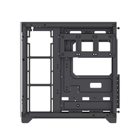 Boîtier PC Gamer CS083 personnalisé Micro ATX & ITX avec panneau en verre trempé, châssis de bureau BTX pour le gaming