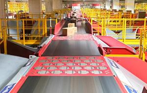 Luhui tự động bưu kiện phân loại bánh xe băng tải hiệu quả SORTER máy cho hiệu quả quản lý hậu cần - Product Image 5