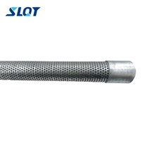 Tube de forage galvanisé sur mesure pour puits d'eau, tube de puits en acier pour l'approvisionnement en eau et le forage de puits