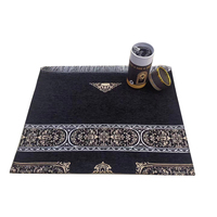 Islamique adulte arabe Sejadah Ramadan Eid Mubarak décor Portable étanche islamique musulman voyage tapis de prière poche avec sac