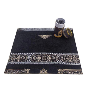 Sejadah-alfombra de viaje para adultos islámicos, tapete de oración de bolsillo con bolsa, impermeable, portátil, para Ramadán, Eid, Mubarak - Product Image 2