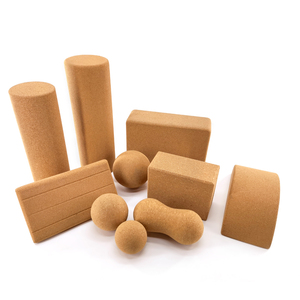 Rodillo de Yoga de Corcho para Masaje Muscular, Material Natural de Alta Densidad, Logotipo Personalizado <span class=keywords><strong>CAINA</strong></span> Home Gym - Product Image 5