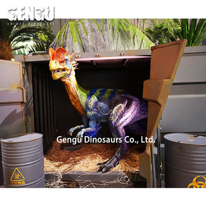 Mô hình <span class=keywords><strong>robot</strong></span> khủng long spinosaurus kích thước thật Đồ chơi kim loại trong nhà cho Trường Mẫu Giáo nhà trẻ trung tâm mua sắm công cộng sân bay - Product Image 4
